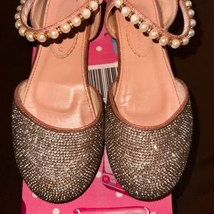Glitter bling girls shoes size 1